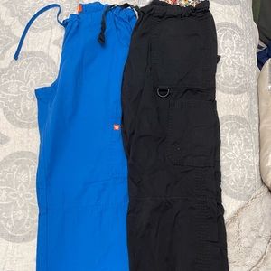 Orange Scrub pants by koi